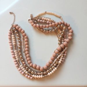 Charming Charlie Necklace NEW Peach ~ Color for 2024!
